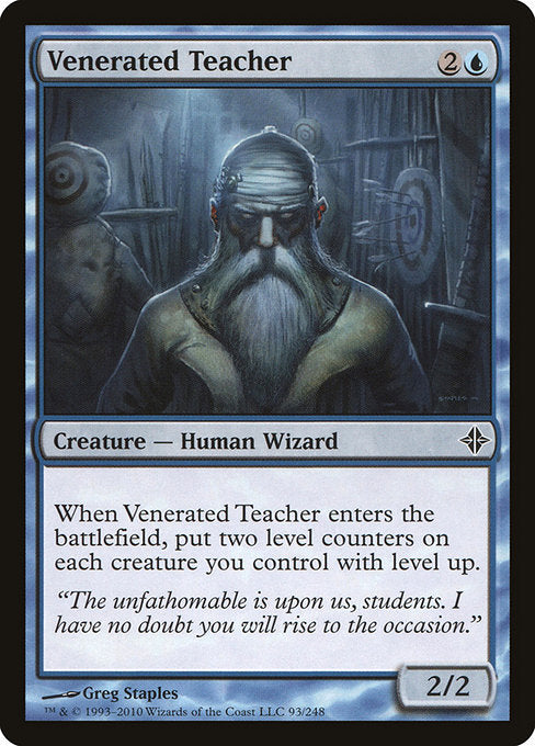 Venerated Teacher [Rise of the Eldrazi] | Galactic Gamez