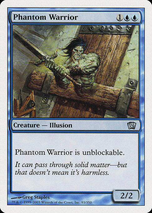 Phantom Warrior [Eighth Edition] | Galactic Gamez