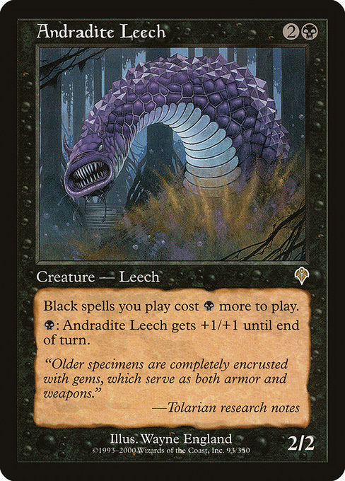 Andradite Leech [Invasion] | Galactic Gamez