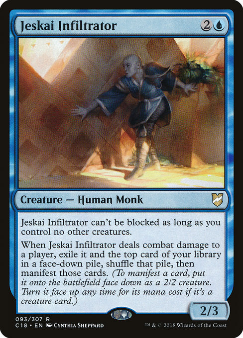 Jeskai Infiltrator [Commander 2018] | Galactic Gamez