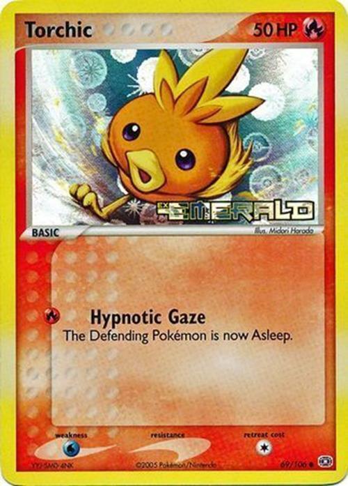 Torchic (69/106) (Stamped) [EX: Emerald] | Galactic Gamez