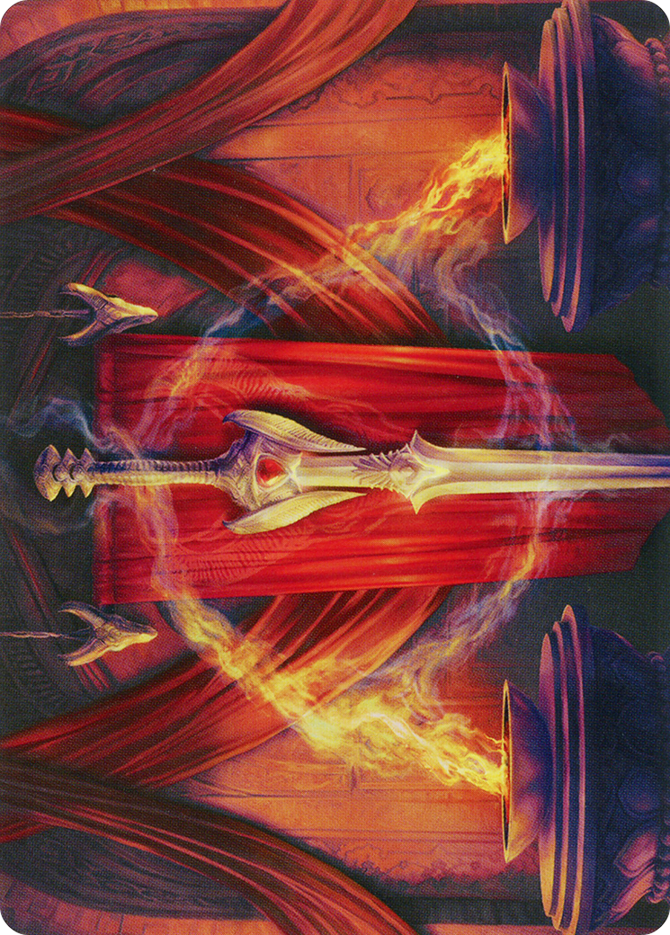 Ramosian Greatsword Art Card [March of the Machine Art Series] | Galactic Gamez