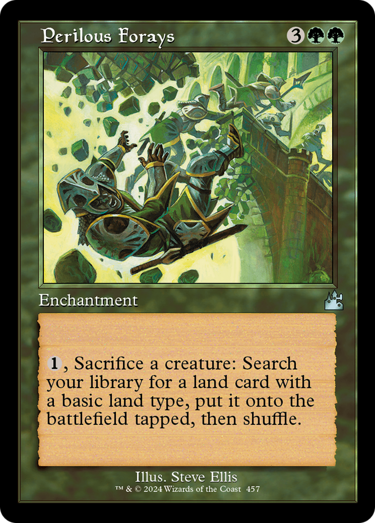 Perilous Forays (Retro) [Ravnica Remastered] | Galactic Gamez
