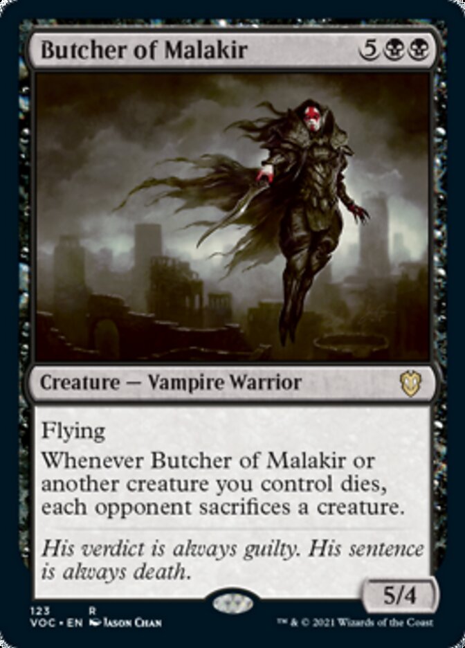 Butcher of Malakir [Innistrad: Crimson Vow Commander] | Galactic Gamez