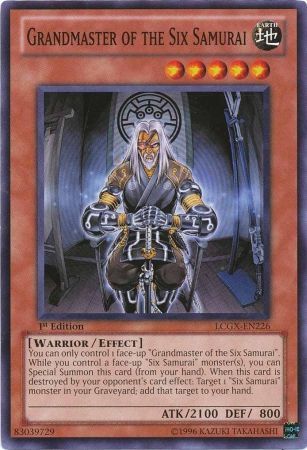 Grandmaster of the Six Samurai [LCGX-EN226] Common | Galactic Gamez