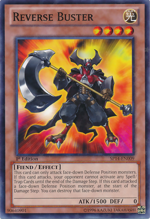 Reverse Buster [SP14-EN009] Starfoil Rare | Galactic Gamez