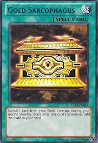 Gold Sarcophagus (Purple) [DL18-EN011] Rare | Galactic Gamez
