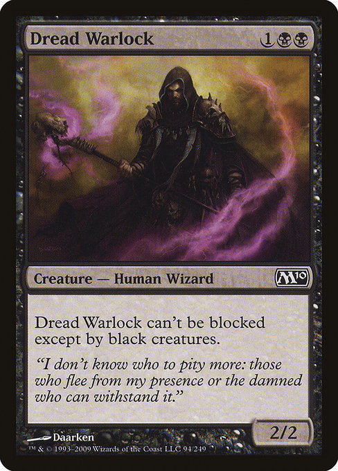 Dread Warlock [Magic 2010] | Galactic Gamez