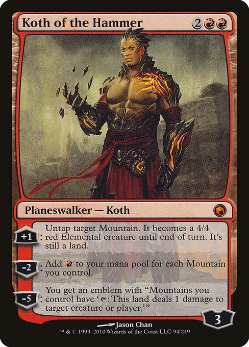 Koth of the Hammer [Scars of Mirrodin] | Galactic Gamez