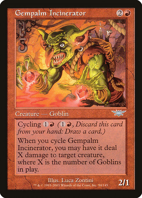 Gempalm Incinerator [Legions] | Galactic Gamez