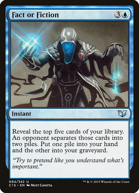 Fact or Fiction [Commander 2015] | Galactic Gamez
