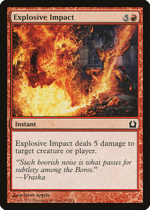 Explosive Impact [Return to Ravnica] | Galactic Gamez