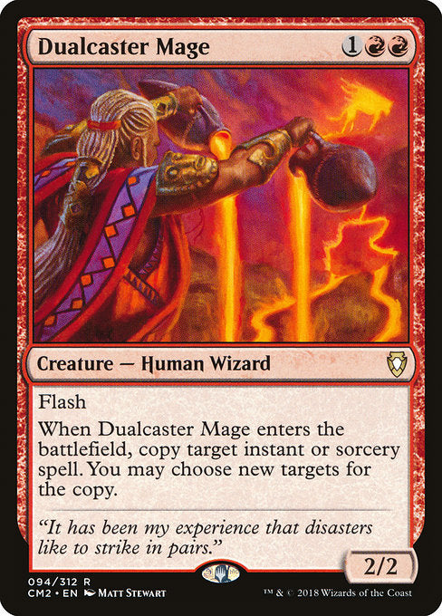 Dualcaster Mage [Commander Anthology Volume II] | Galactic Gamez