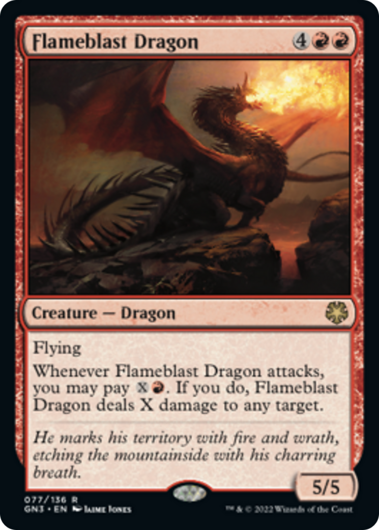 Flameblast Dragon [Game Night: Free-for-All] | Galactic Gamez