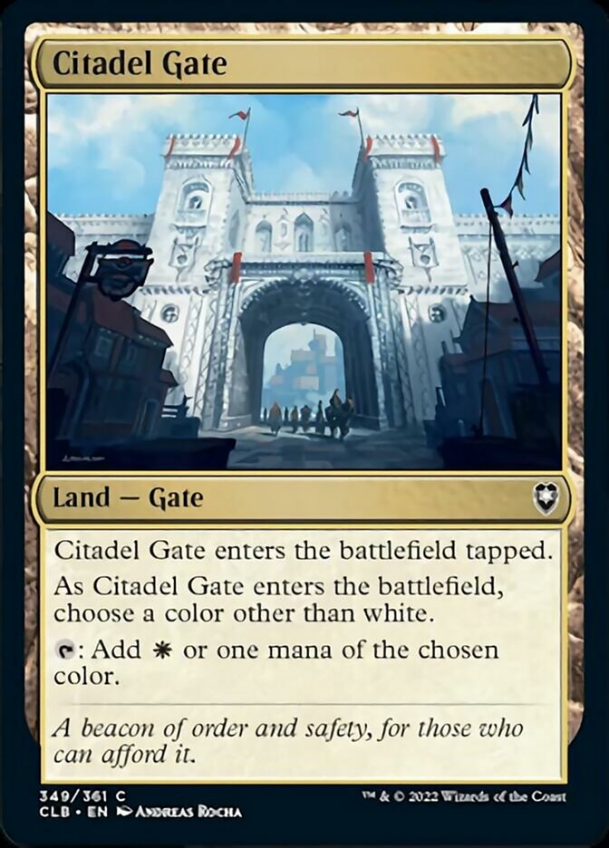 Citadel Gate [Commander Legends: Battle for Baldur's Gate] | Galactic Gamez