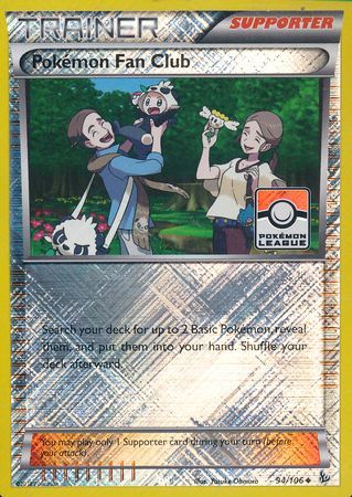 Pokemon Fan Club (94/106) (League Promo) [XY: Flashfire] | Galactic Gamez