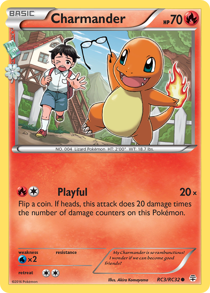 Charmander (RC3/RC32) [XY: Generations] | Galactic Gamez