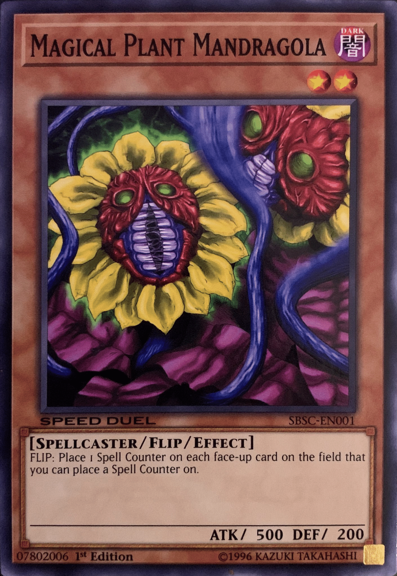 Magical Plant Mandragola [SBSC-EN001] Common | Galactic Gamez