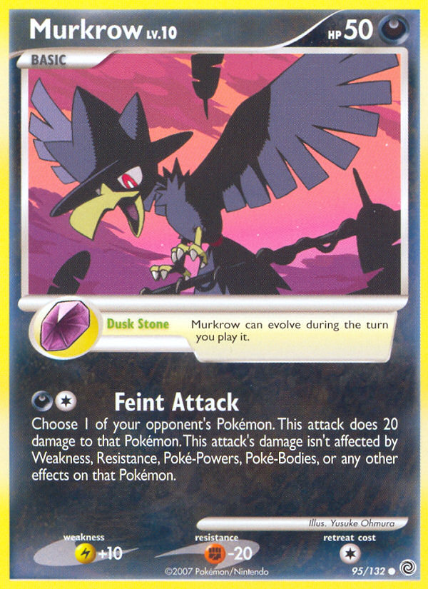 Murkrow (95/132) [Diamond & Pearl: Secret Wonders] | Galactic Gamez