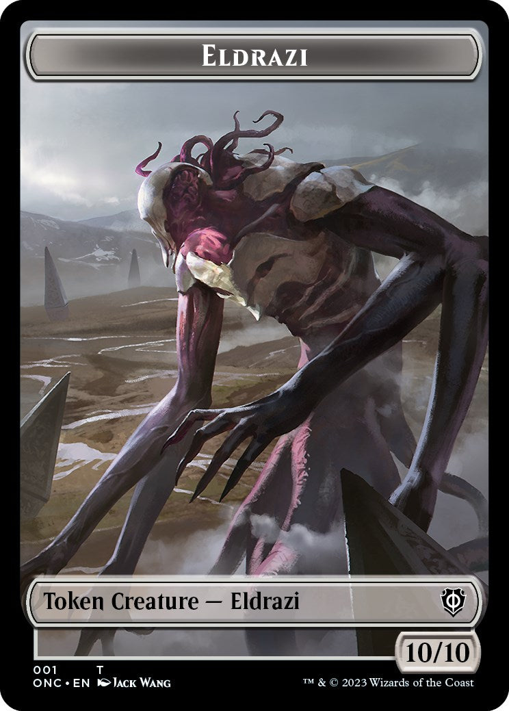 Soldier (017) // Eldrazi Double-Sided Token [Phyrexia: All Will Be One Commander Tokens] | Galactic Gamez