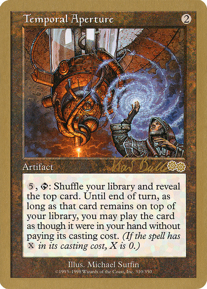 Temporal Aperture (Kai Budde) [World Championship Decks 1999] | Galactic Gamez