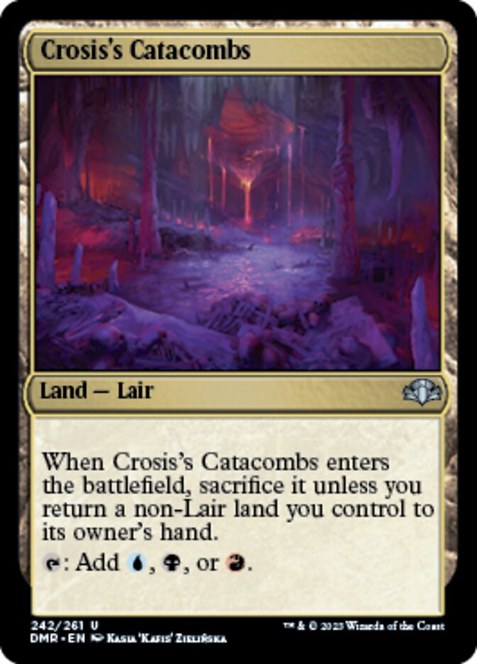 Crosis's Catacombs [Dominaria Remastered] | Galactic Gamez