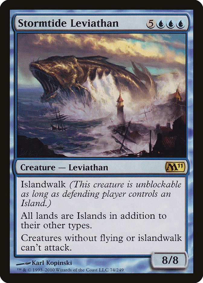 Stormtide Leviathan [Magic 2011] | Galactic Gamez