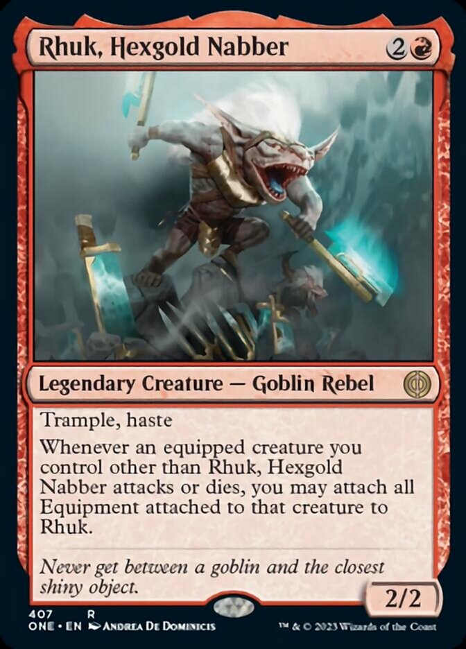 Rhuk, Hexgold Nabber [Phyrexia: All Will Be One] | Galactic Gamez