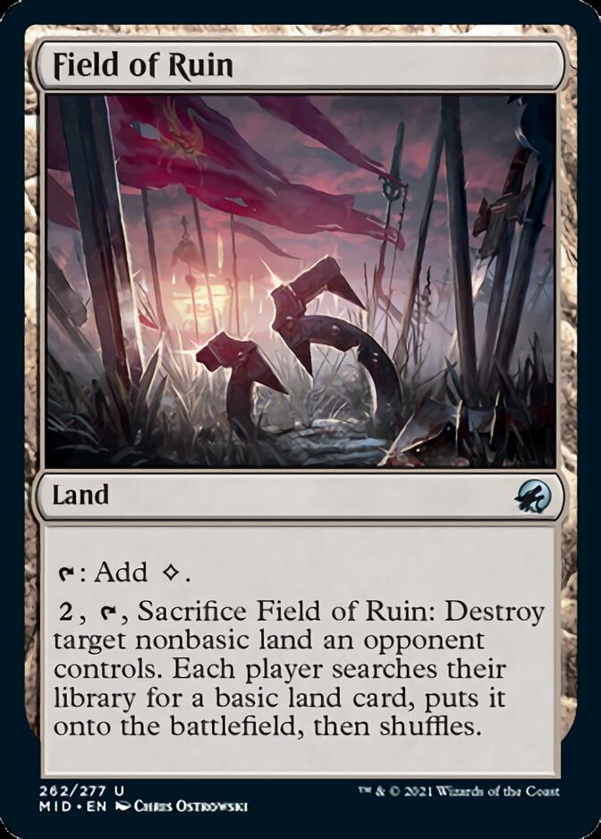 Field of Ruin [Innistrad: Midnight Hunt] | Galactic Gamez