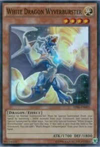 White Dragon Wyverburster [AP06-EN005] Super Rare | Galactic Gamez