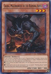 Cagna, Malebranche of the Burning Abyss [SECE-EN084] Rare | Galactic Gamez