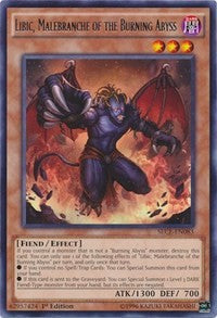 Libic, Malebranche of the Burning Abyss [SECE-EN083] Rare | Galactic Gamez