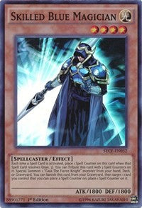 Skilled Blue Magician [SECE-EN032] Super Rare | Galactic Gamez