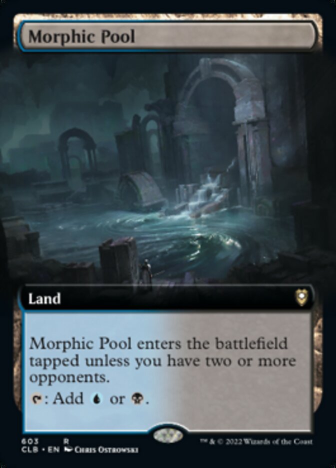 Morphic Pool (Extended Art) [Commander Legends: Battle for Baldur's Gate] | Galactic Gamez