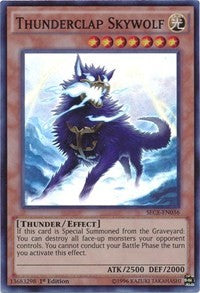 Thunderclap Skywolf [SECE-EN036] Super Rare | Galactic Gamez