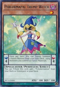 Performapal Trump Witch [SECE-EN006] Rare | Galactic Gamez