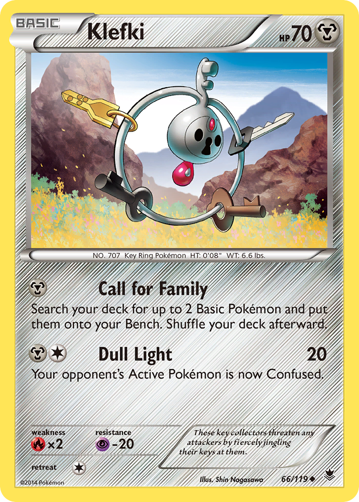 Klefki (66/119) [XY: Phantom Forces] | Galactic Gamez