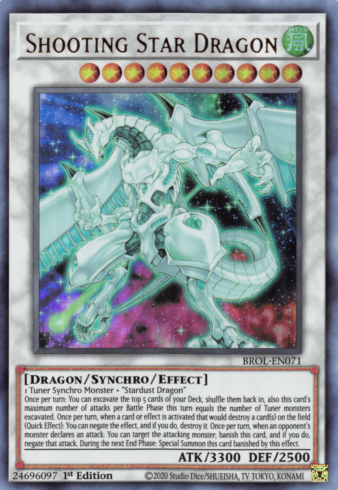 Shooting Star Dragon [BROL-EN071] Ultra Rare | Galactic Gamez