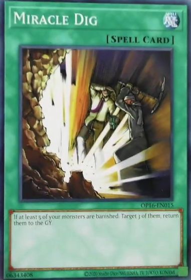 Miracle Dig [OP16-EN015] Common | Galactic Gamez