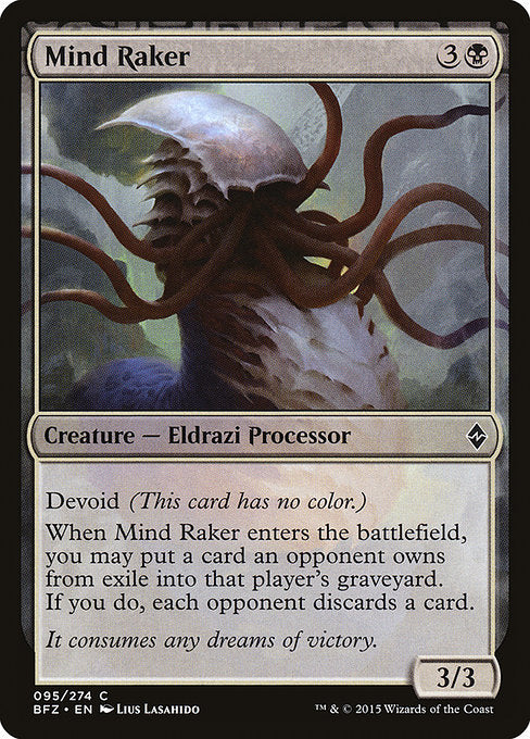Mind Raker [Battle for Zendikar] | Galactic Gamez