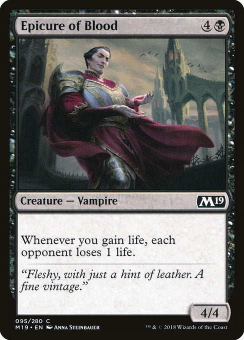 Epicure of Blood [Core Set 2019] | Galactic Gamez