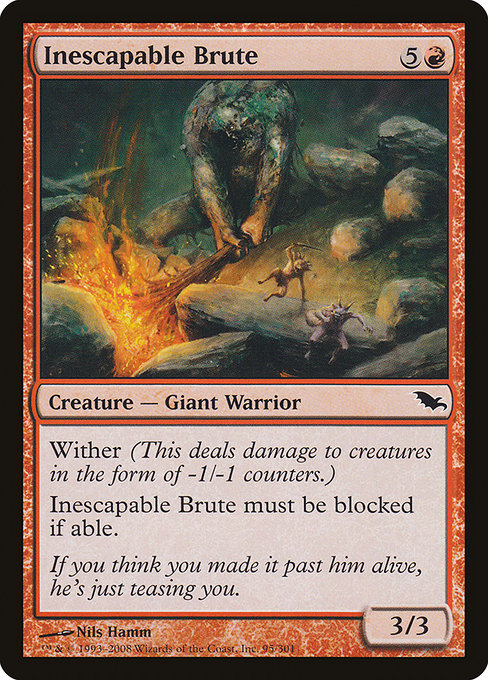 Inescapable Brute [Shadowmoor] | Galactic Gamez