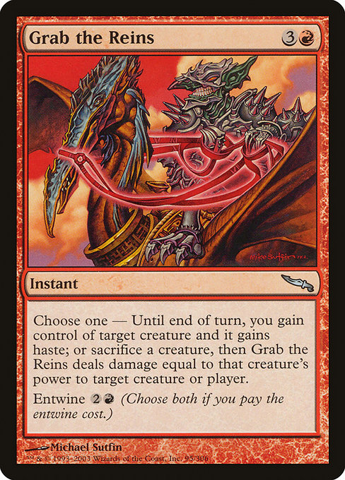Grab the Reins [Mirrodin] | Galactic Gamez