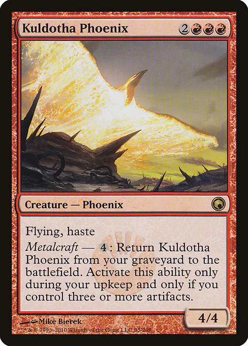 Kuldotha Phoenix [Scars of Mirrodin] | Galactic Gamez