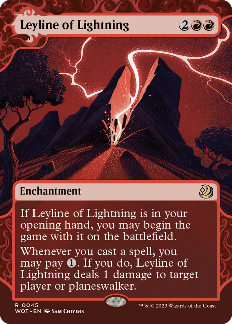 Leyline of Lightning [Wilds of Eldraine: Enchanting Tales] | Galactic Gamez
