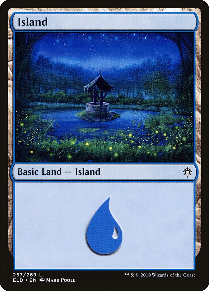 Island (257) [Throne of Eldraine] | Galactic Gamez