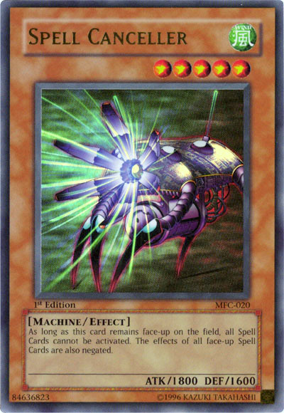 Spell Canceller [MFC-020] Ultra Rare | Galactic Gamez