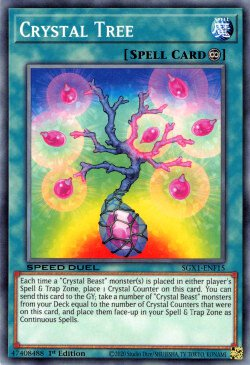 Crystal Tree [SGX1-ENF15] Common | Galactic Gamez