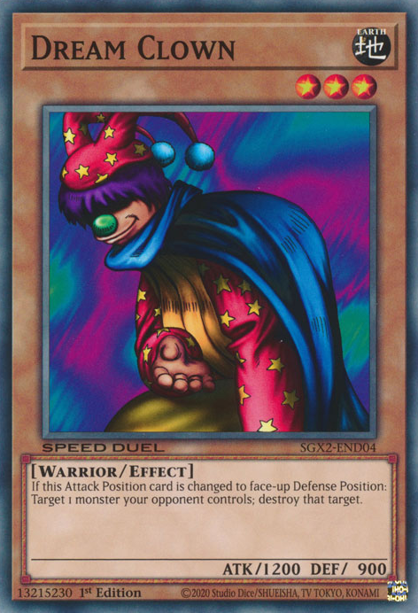 Dream Clown [SGX2-END04] Common | Galactic Gamez