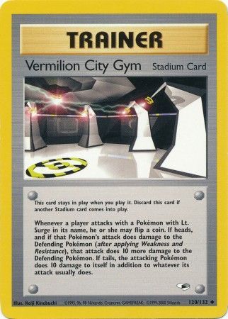 Vermilion City Gym (120/132) [Gym Heroes Unlimited] | Galactic Gamez